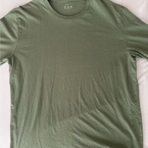 Olive Long Sleeve Tee for Men